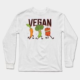 Vegan Runners Long Sleeve T-Shirt